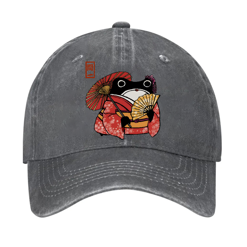 Matsumoto Hoji Frog Vintage Cotton Cap