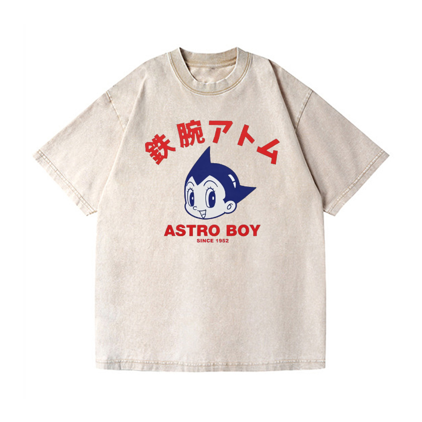 Astro Boy Vintage Wash Japanese Design T-Shirt