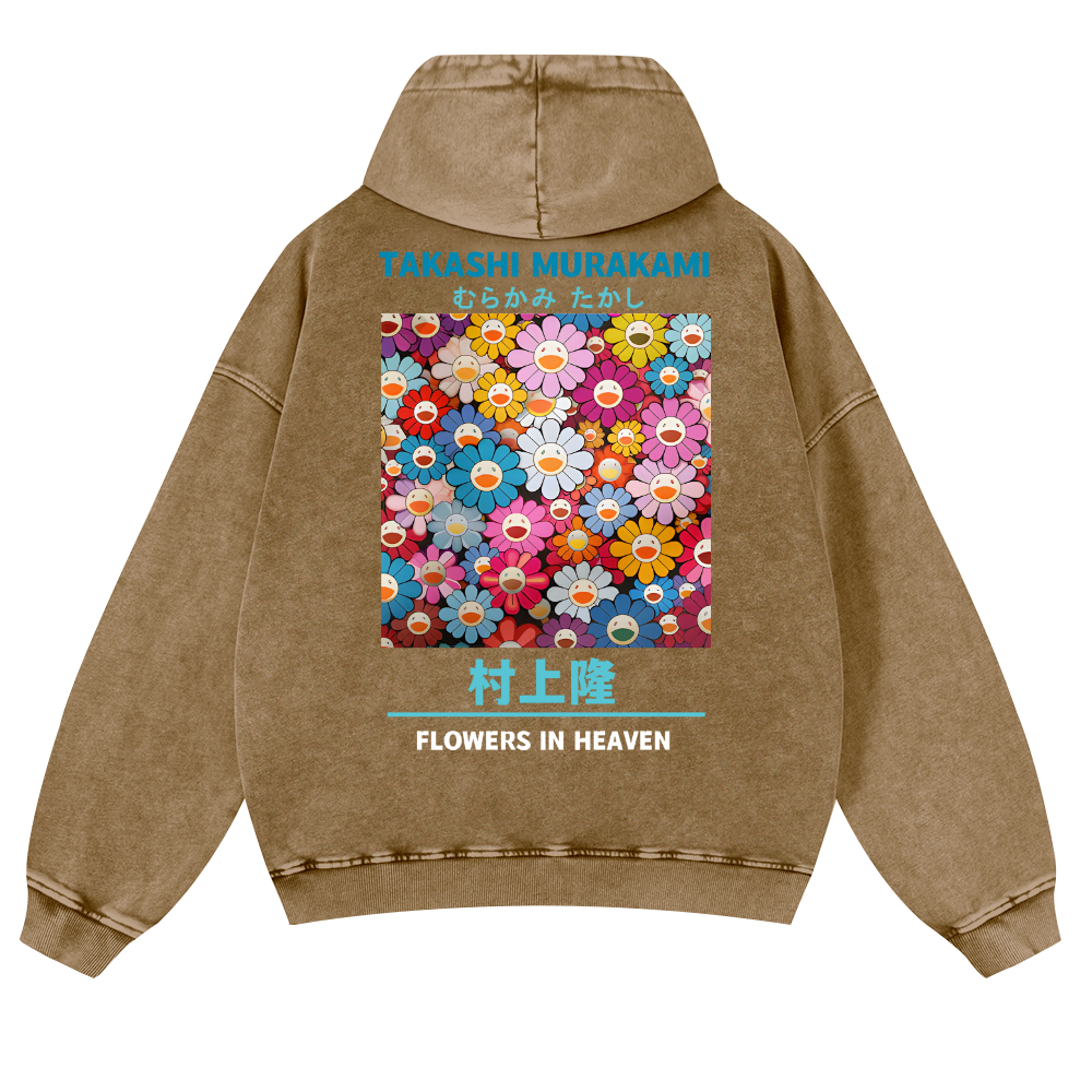 TM Vintage Washed Cotton Back Art Hoodie