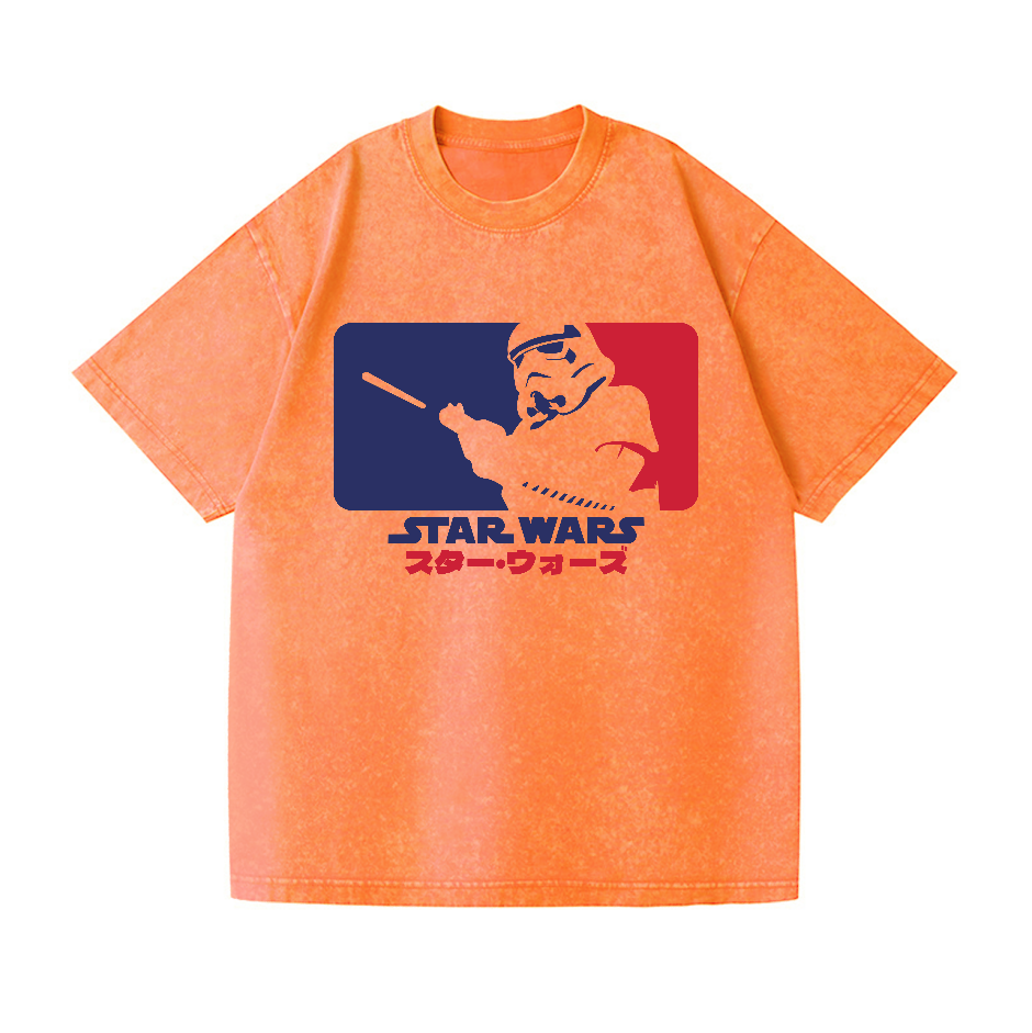 Star Wars Vintage Wash Japanese Design T-Shirt