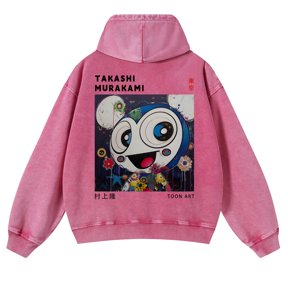 TM Vintage Washed Cotton Back Art Hoodie