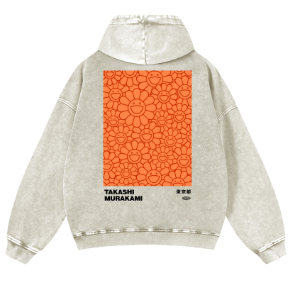 TM Vintage Washed Cotton Back Art Hoodie