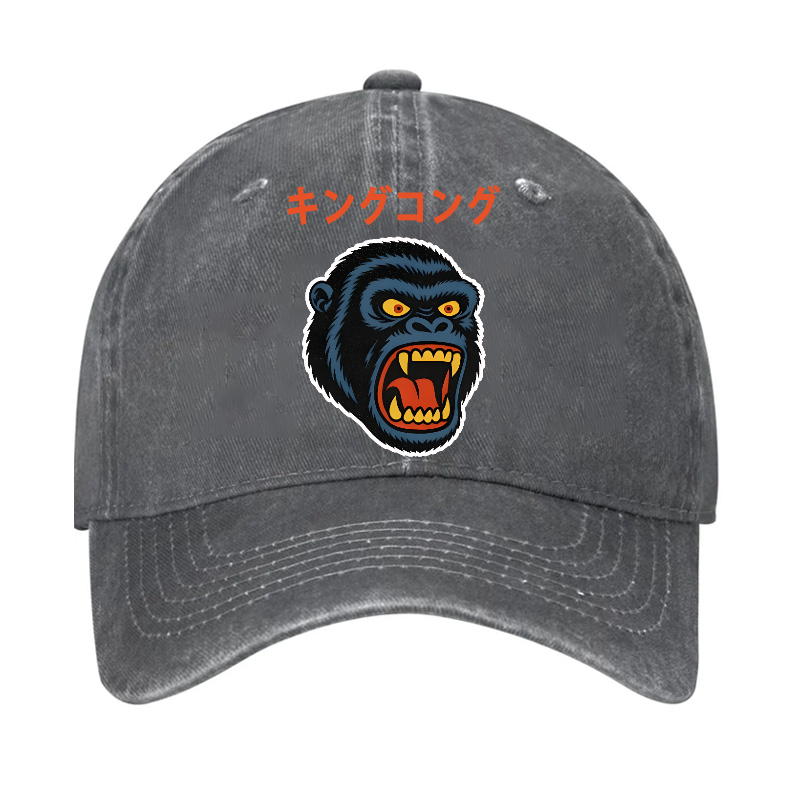 Kaiju King Kong Vintage Cotton Cap