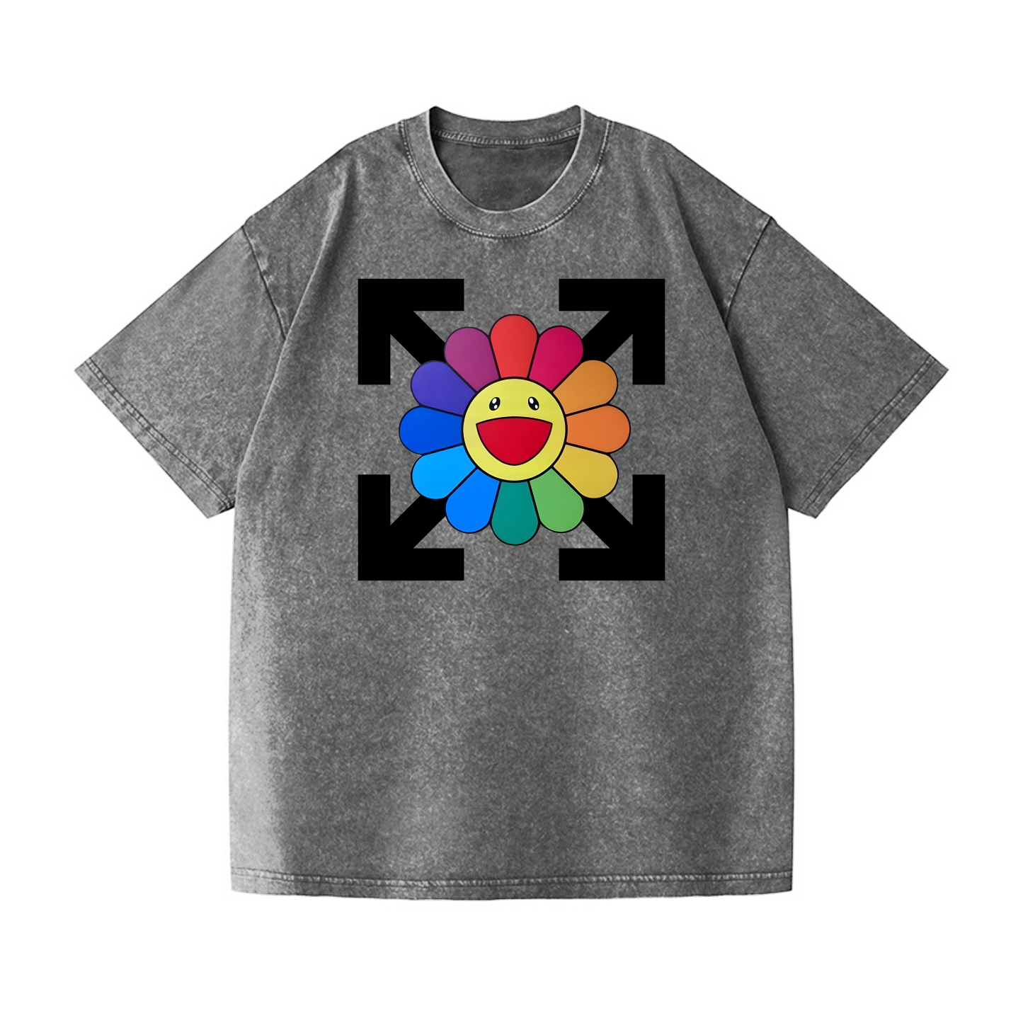 Sunflower TM Vintage Wash Japanese Design T-Shirt