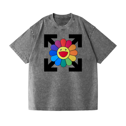 Sunflower TM Vintage Wash Japanese Design T-Shirt