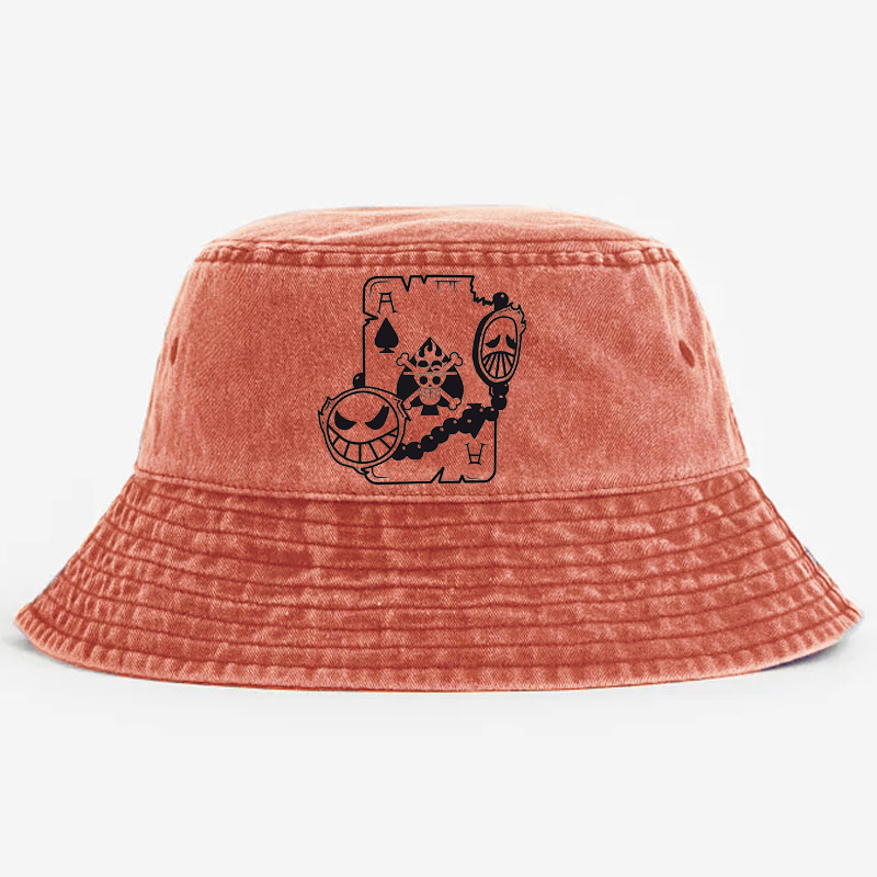 OP Skull Vintage 100% Cotton Bucket Hat
