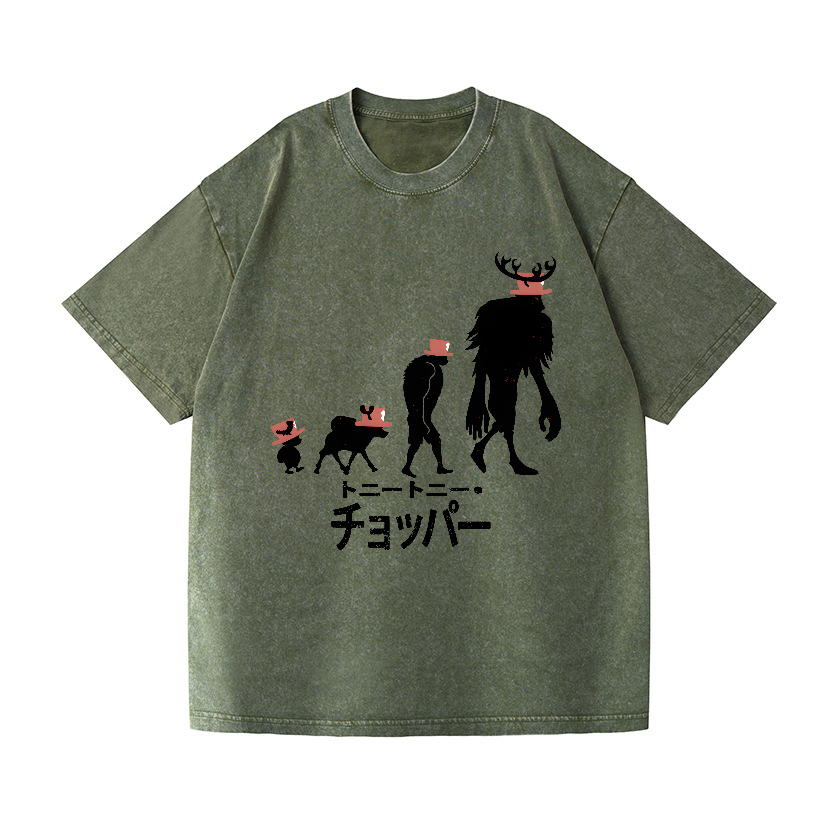 Tony Tony Chopper Vintage Wash Japanese Design T-Shirt