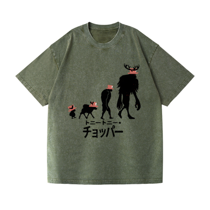 Tony Tony Chopper Vintage Wash Japanese Design T-Shirt