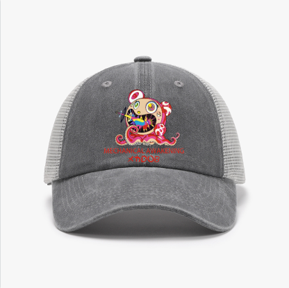 TM Sunflower Octopus Tokyo Japan Vintage Cotton Breathable Hat