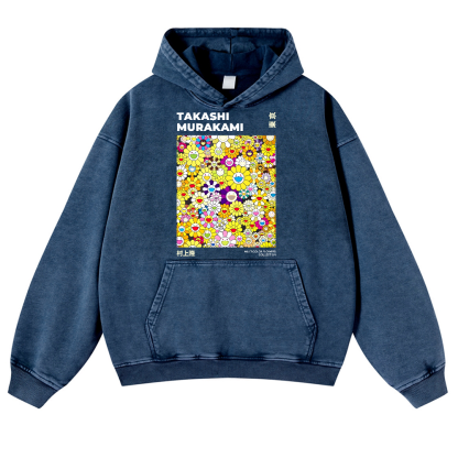 Sunflower TM Vintage Washed Thick Cotton Hoodie