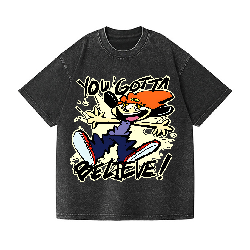 PaRappa the Rapper Vintage Wash Japanese Design T-Shirt