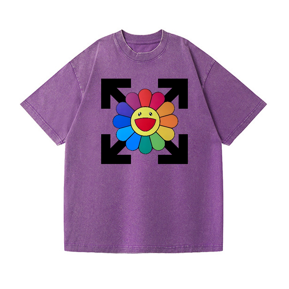 Sunflower TM Vintage Wash Japanese Design T-Shirt