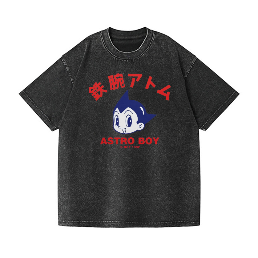 Astro Boy Vintage Wash Japanese Design T-Shirt