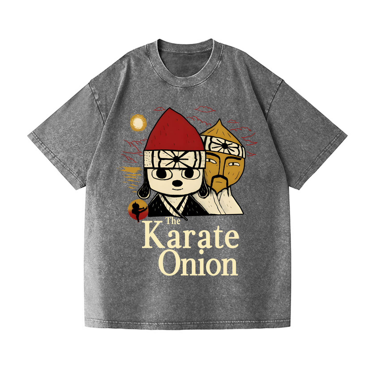 PaRappa the Rapper Vintage Wash Japanese Design T-Shirt