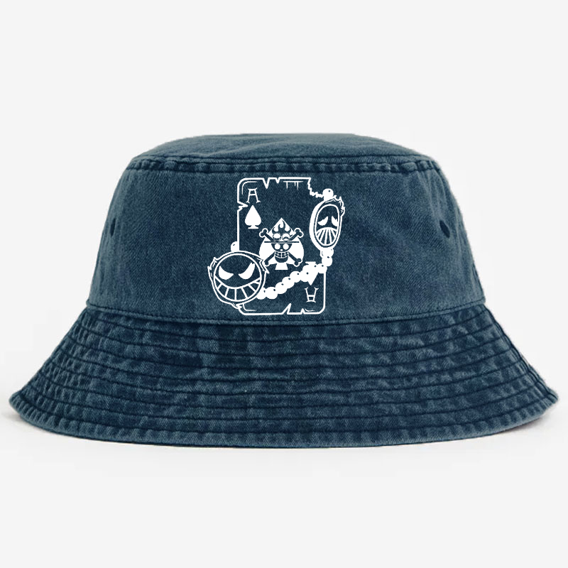 OP Skull Vintage 100% Cotton Bucket Hat