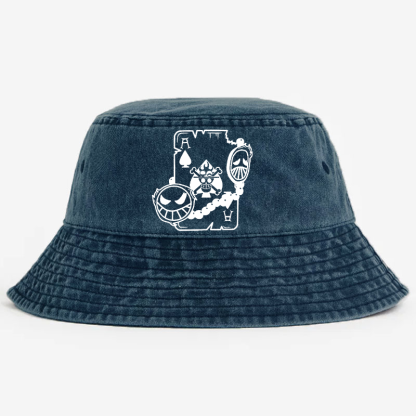 OP Skull Vintage 100% Cotton Bucket Hat