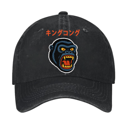 Kaiju King Kong Vintage Cotton Cap