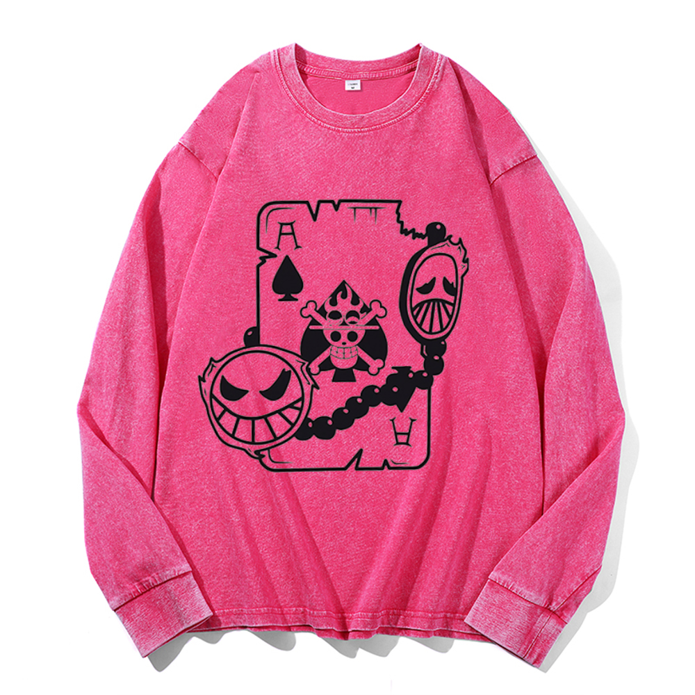 OP Vintage Cotton Wash Crewneck Sweatshirt