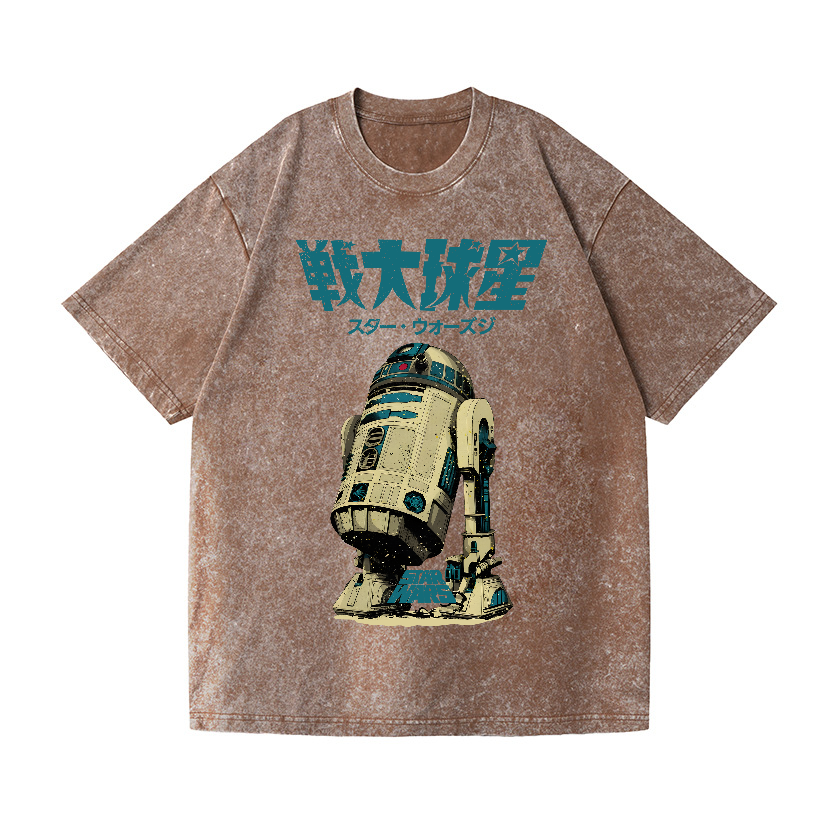 Star Wars Vintage Wash Japanese Design T-Shirt