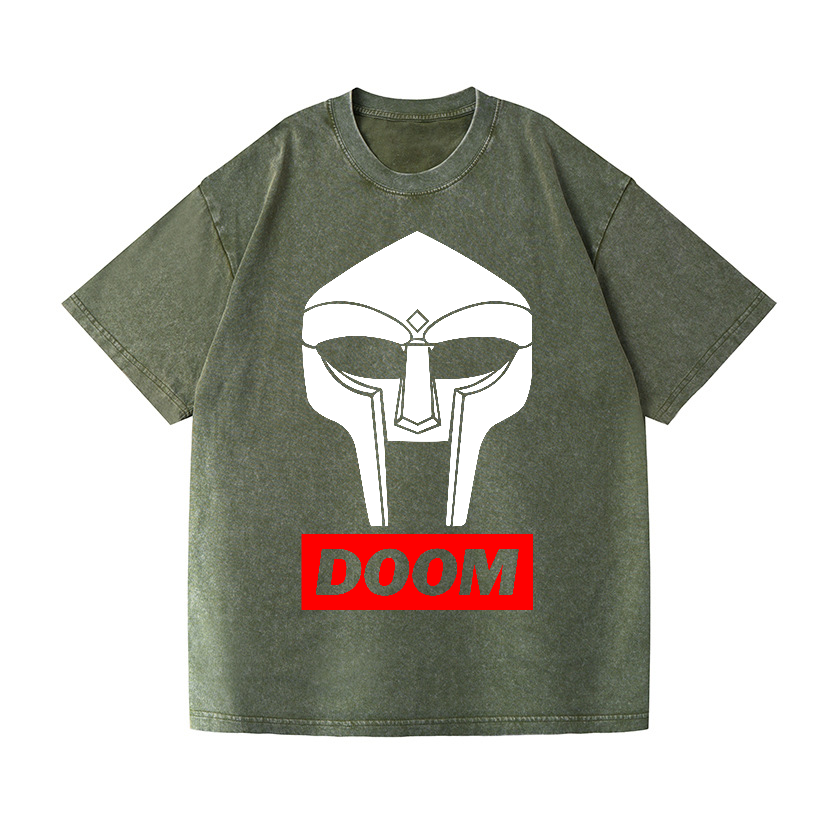 MF Doom Vintage Wash Japanese Design T-Shirt