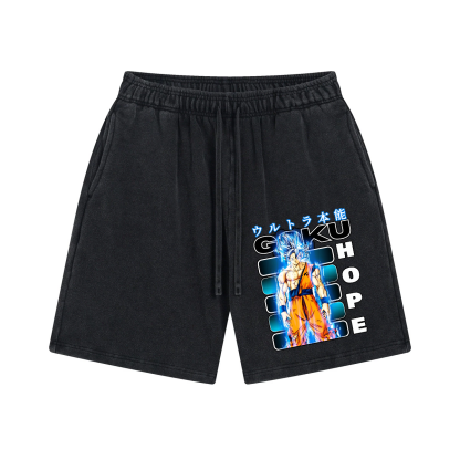 DB Son Goku Vintage Pure Thick Cotton Shorts
