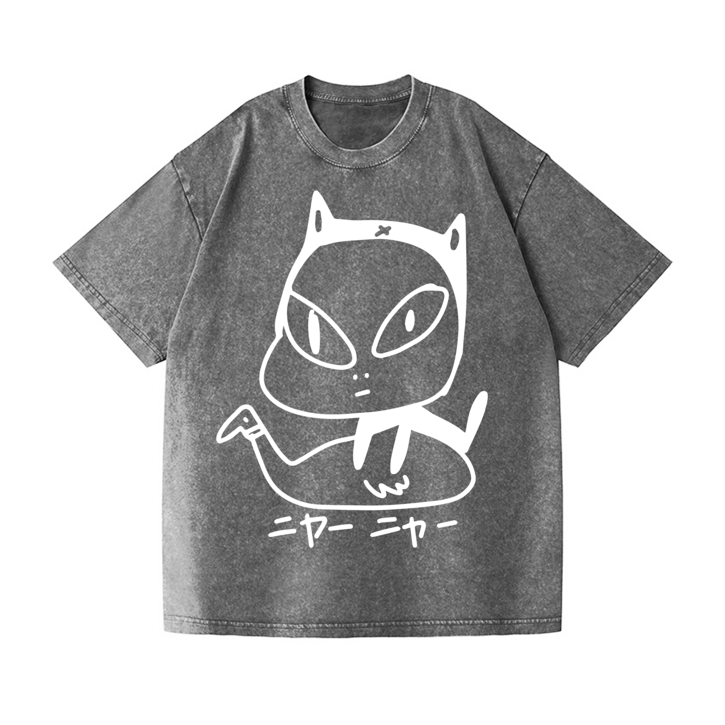 Nara Yoshitomo Vintage Wash Japanese Design T-Shirt