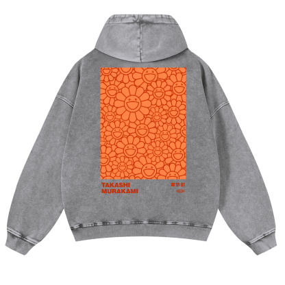 TM Vintage Washed Cotton Back Art Hoodie