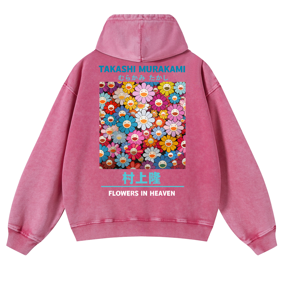 TM Vintage Washed Cotton Back Art Hoodie