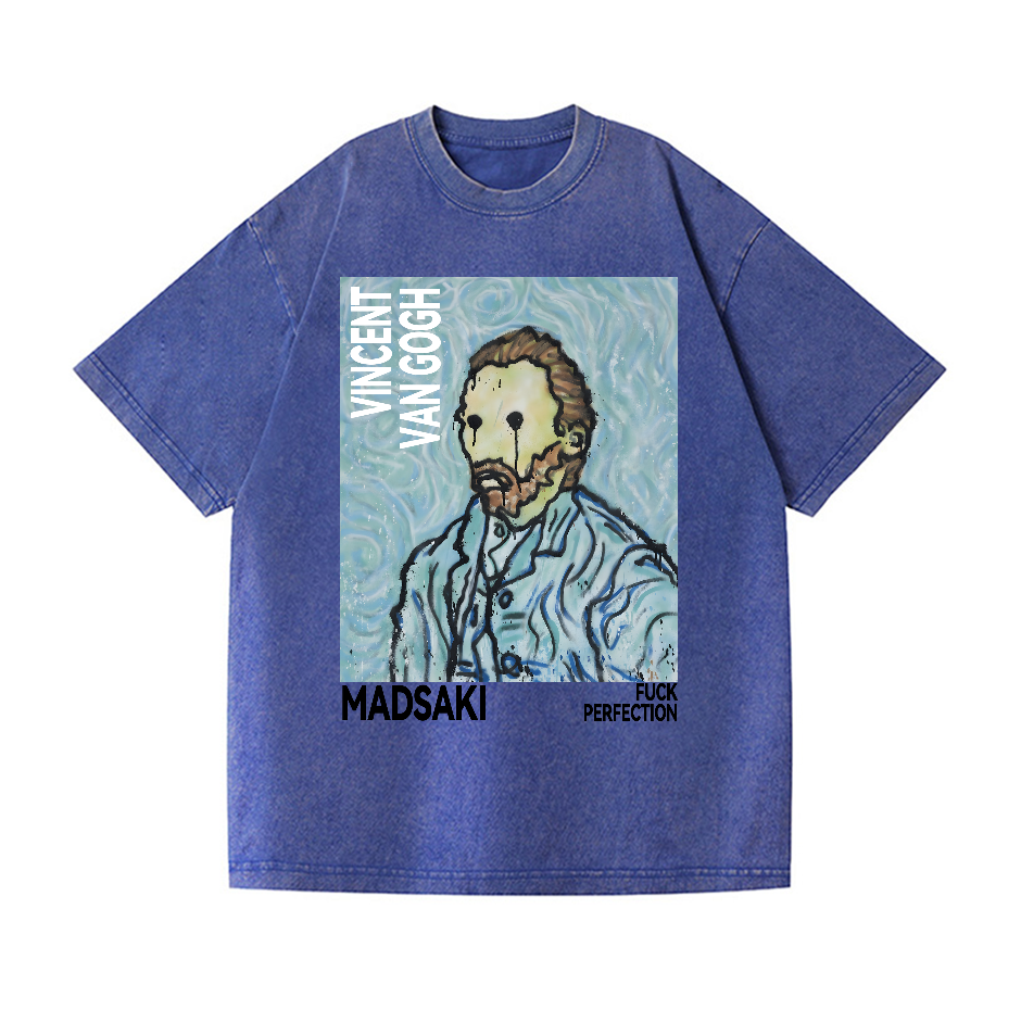 Madsaki Fuck Perfection Vintage Wash Japanese Design T-Shirt
