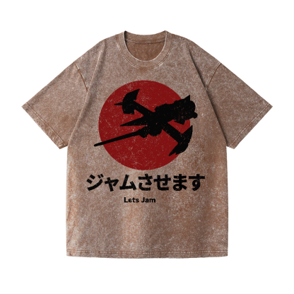 Cowboy Bebop Vintage Wash Japanese Design T-Shirt