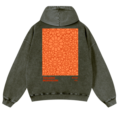 TM Vintage Washed Cotton Back Art Hoodie