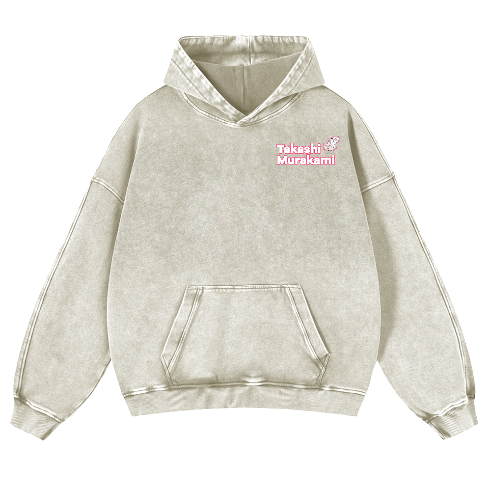 TM Vintage Washed Cotton Back Art Hoodie