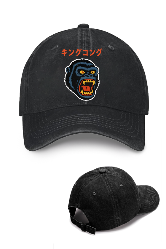 Kaiju King Kong Vintage Cotton Cap