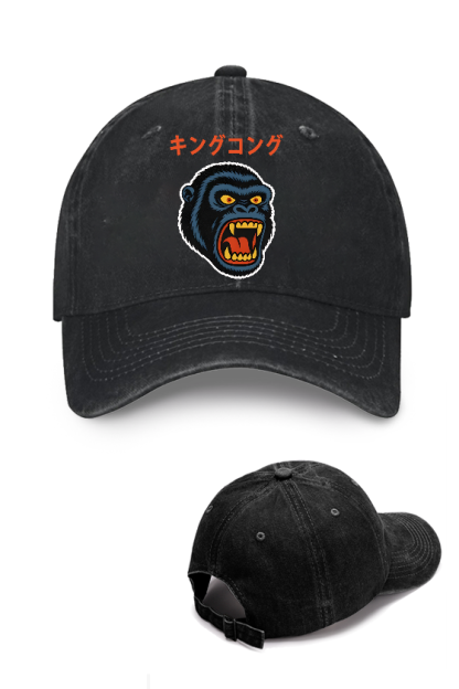 Kaiju King Kong Vintage Cotton Cap