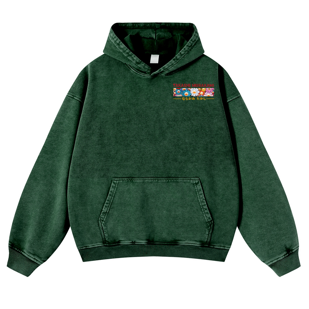 TM Vintage Washed Cotton Back Art Hoodie