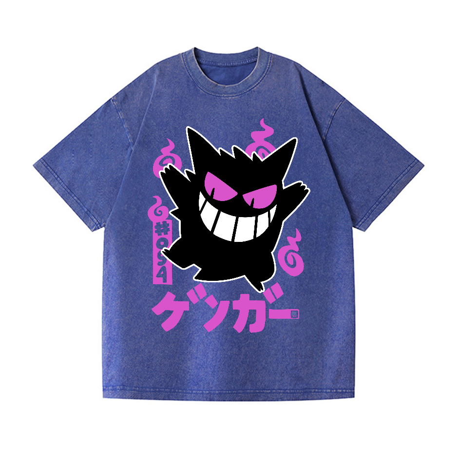  Ghost Vintage Wash Japanese Design T-Shirt