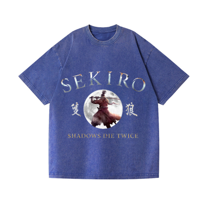 Sekiro Vintage Wash Japanese Design T-Shirt