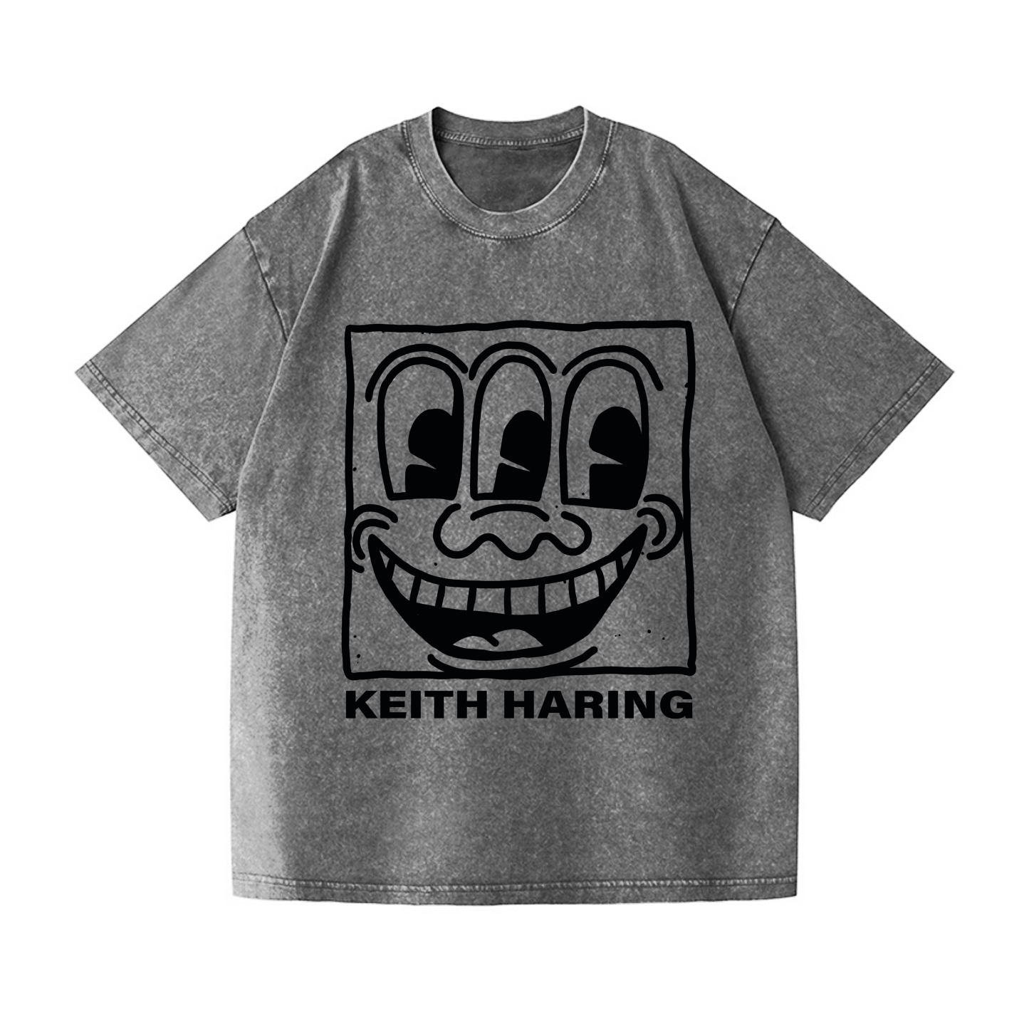 Keith Haring Vintage Wash Japanese Design T-Shirt