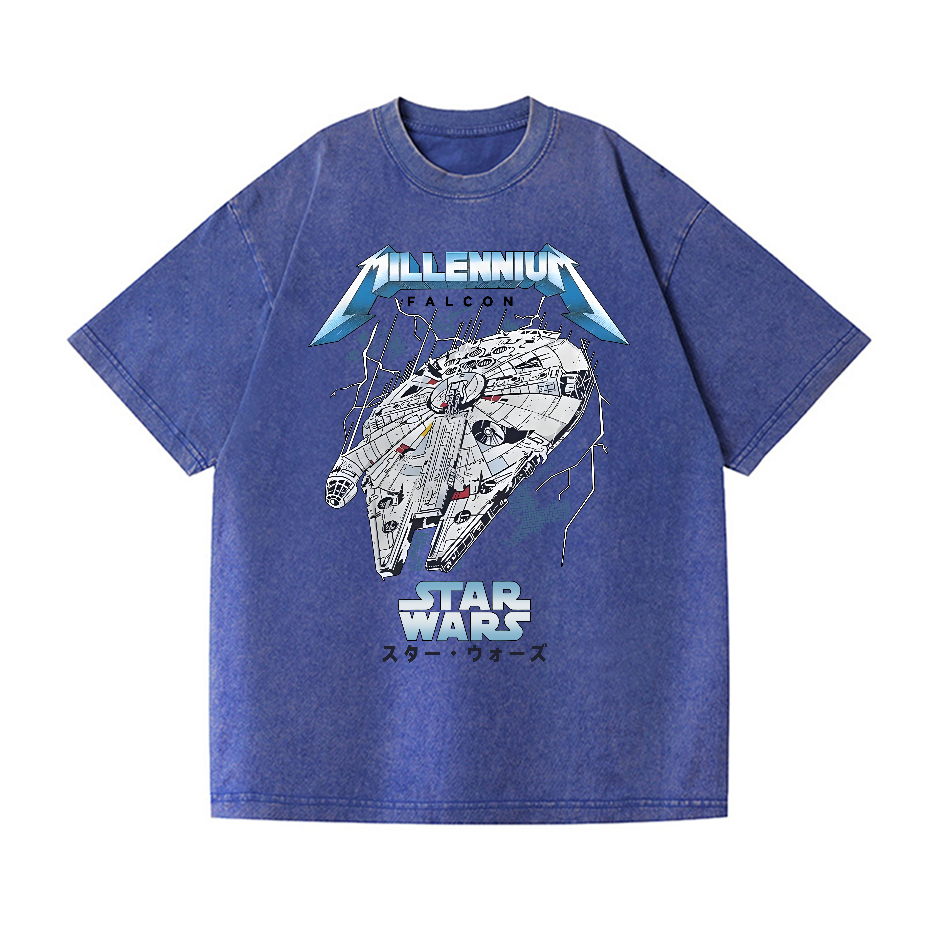 Star Wars Vintage Wash Japanese Design T-Shirt