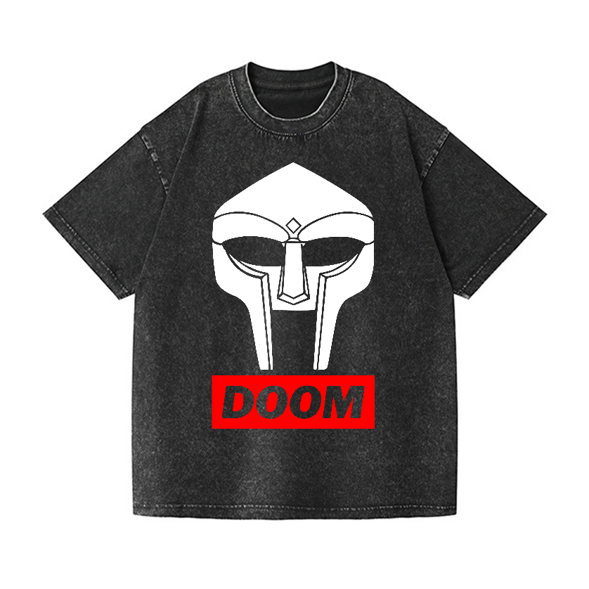 MF Doom Vintage Wash Japanese Design T-Shirt