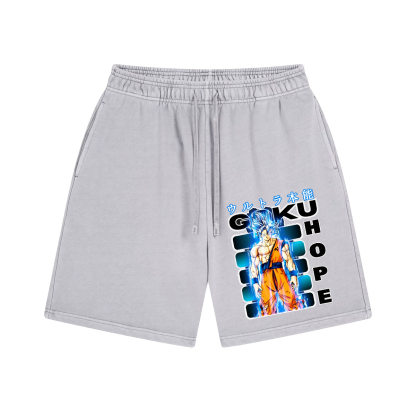 DB Son Goku Vintage Pure Thick Cotton Shorts