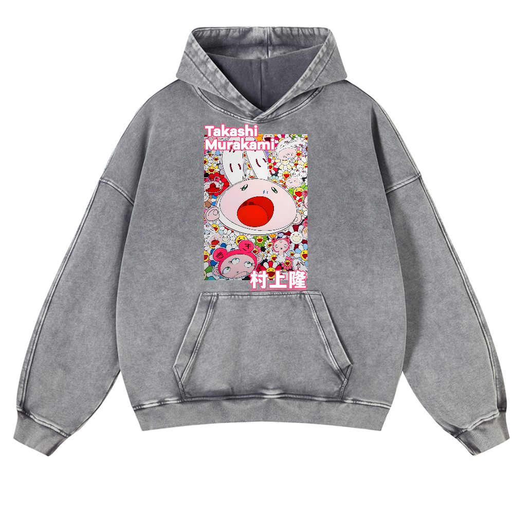 Sunflower TM Vintage Washed Thick Cotton Hoodie