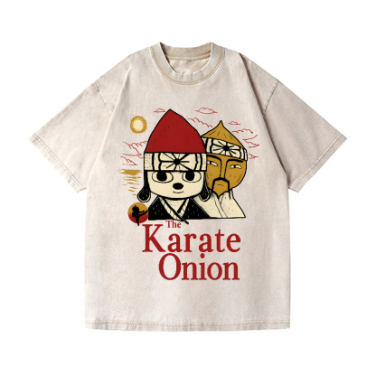PaRappa the Rapper Vintage Wash Japanese Design T-Shirt