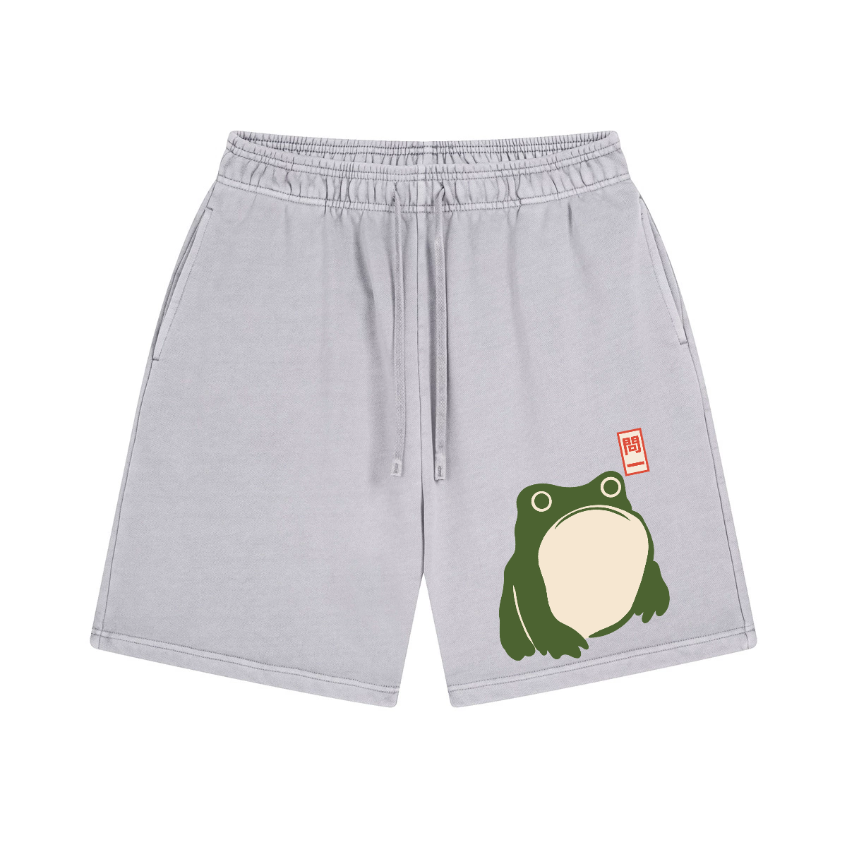 Matsumoto Hoji Frog Vintage Pure Thick Cotton Shorts