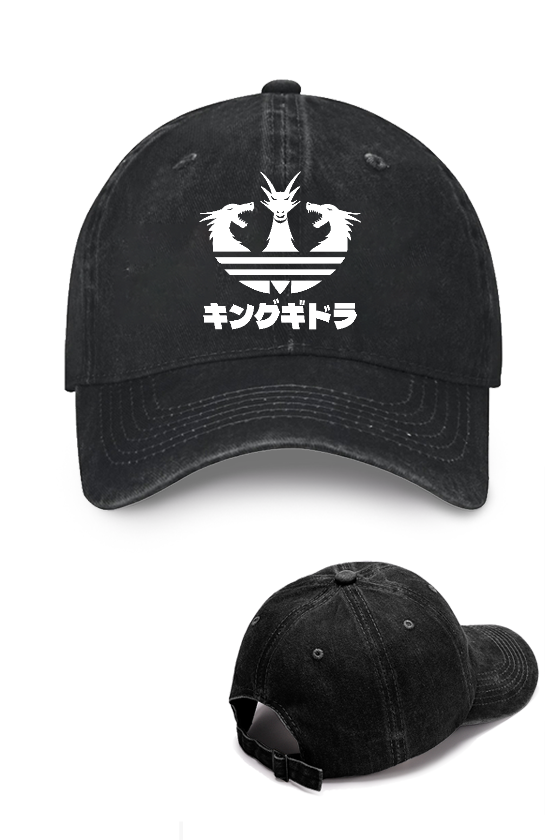 King Ghidorah Kaiju Vintage Cotton Cap
