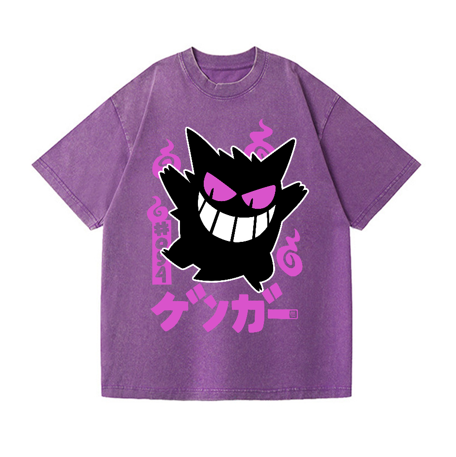  Ghost Vintage Wash Japanese Design T-Shirt