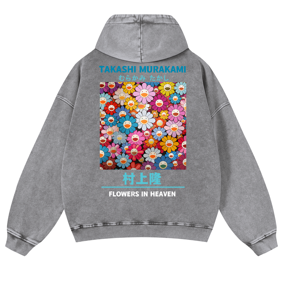 TM Vintage Washed Cotton Back Art Hoodie