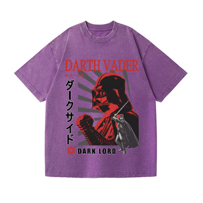 Star Wars Darth Vader Vintage Wash Japanese Design T-Shirt