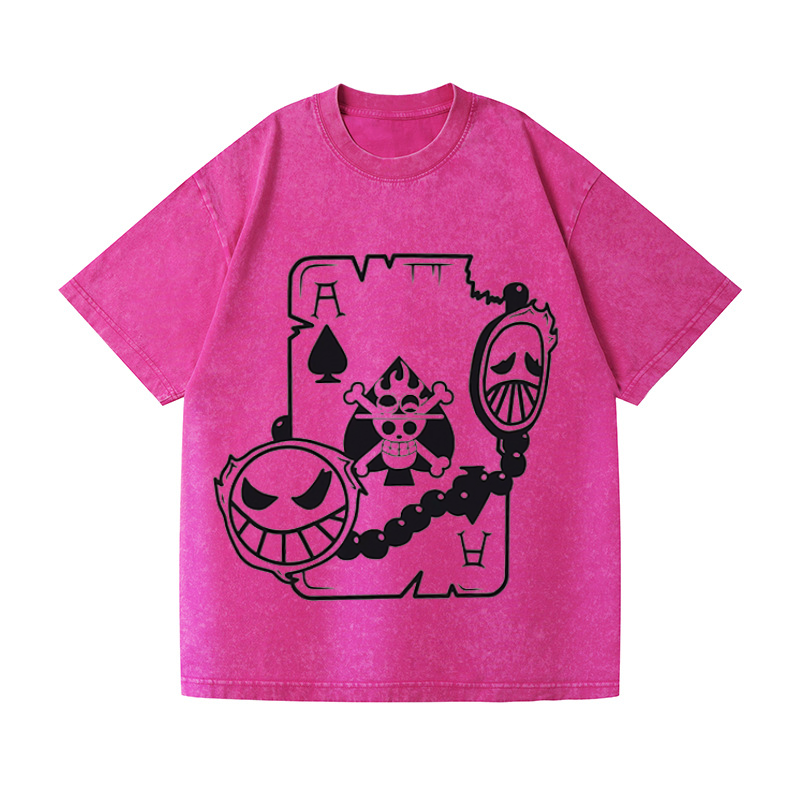 One Piece Vintage Wash Japanese Design T-Shirt