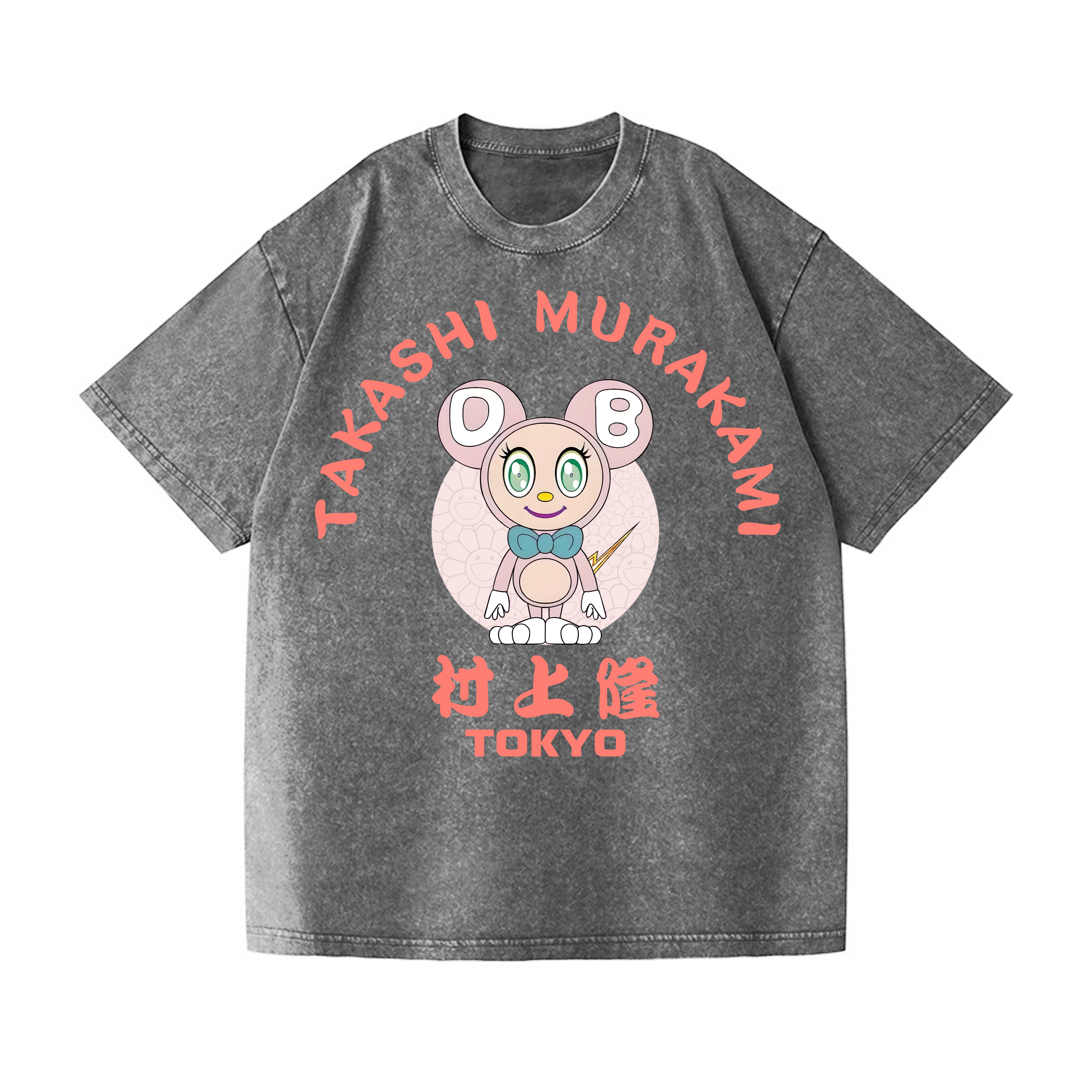 Tokyo TM Vintage Wash Japanese Design T-Shirt